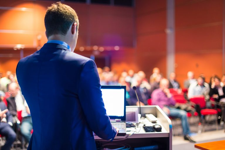 Speaker at Business Conference and Presentation